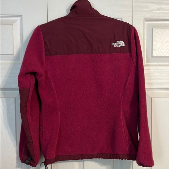 THE NORTH FACE Size Small Berry Fleece Denali Full Zip Jacket Mixed Media - Picture 4 of 10